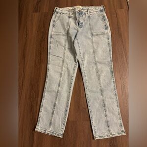 Women’s high rise slim straight 10/30r